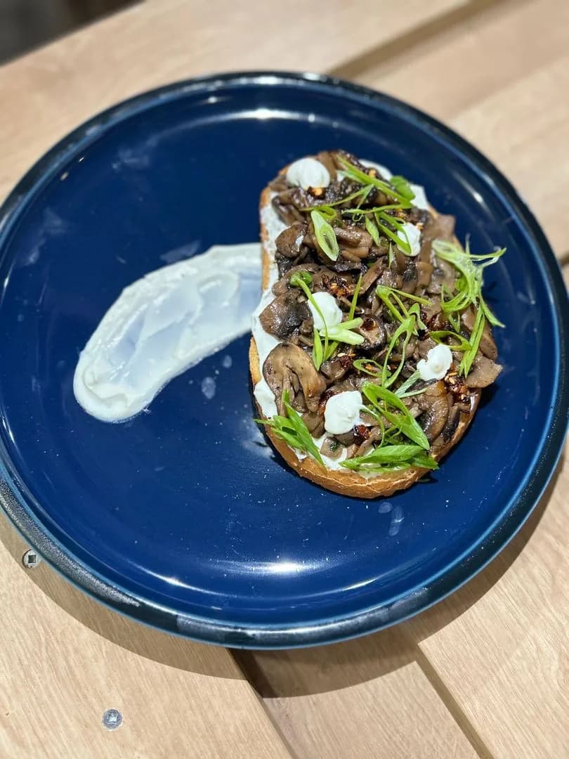 Mushrooms Toast at Floré Café & Kitchen