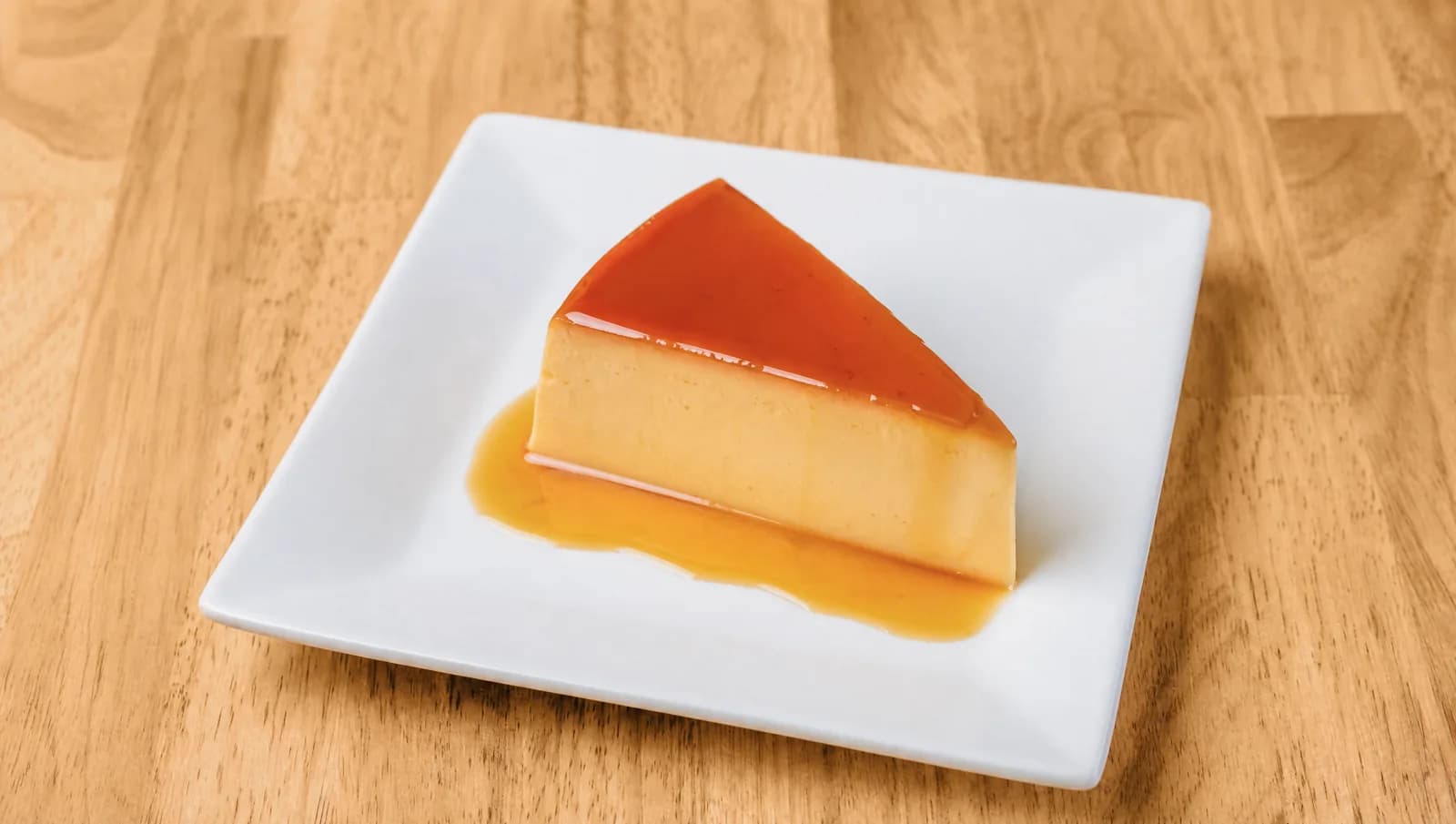 Brazilian flan with caramel at Floré Café & Kitchen | Pudim brasileiro com calda de caramelo no Floré Café & Kitchen