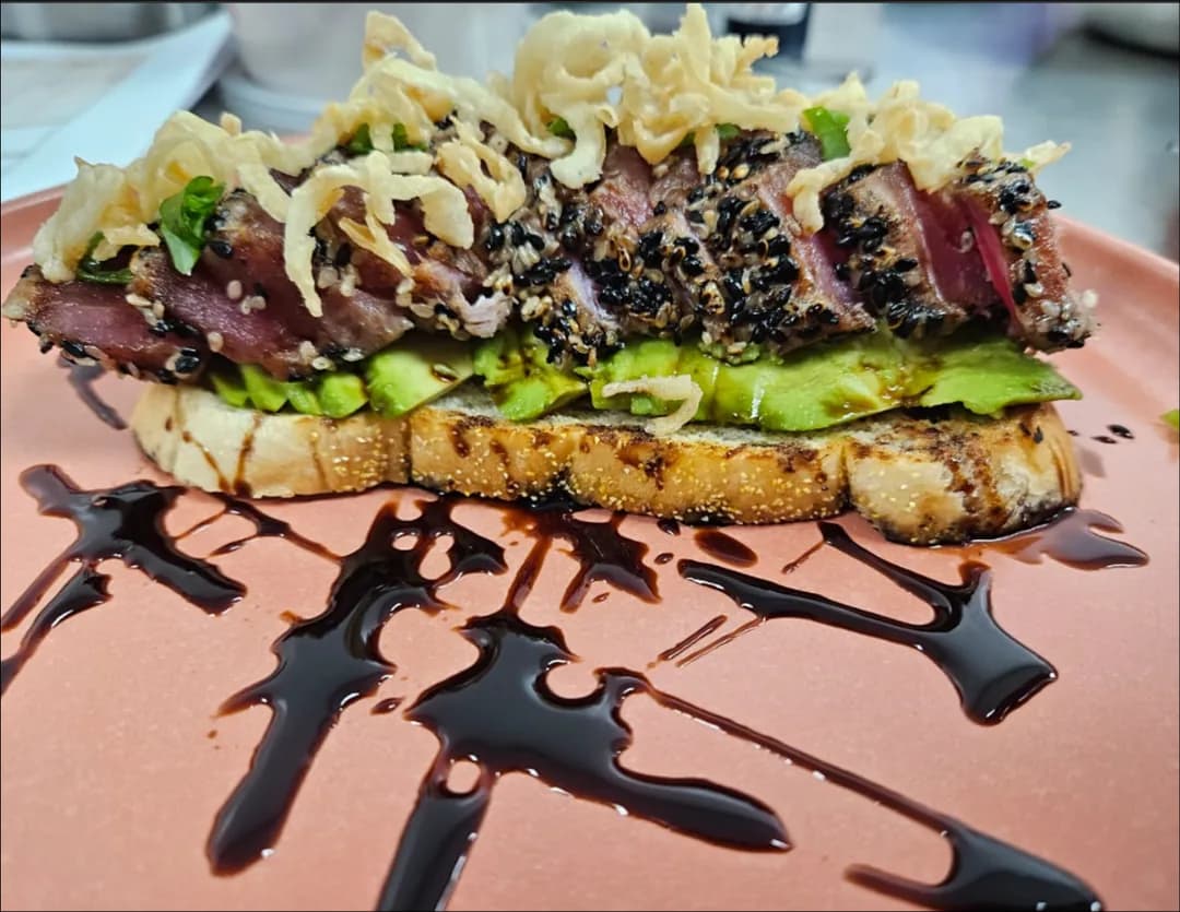 Tuna Love Toast at Floré Café & Kitchen