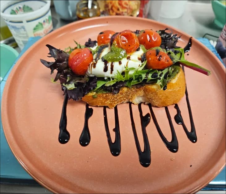 Italy Toast at Floré Café & Kitchen