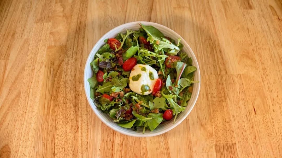 Burrata Salad at Floré Café & Kitchen