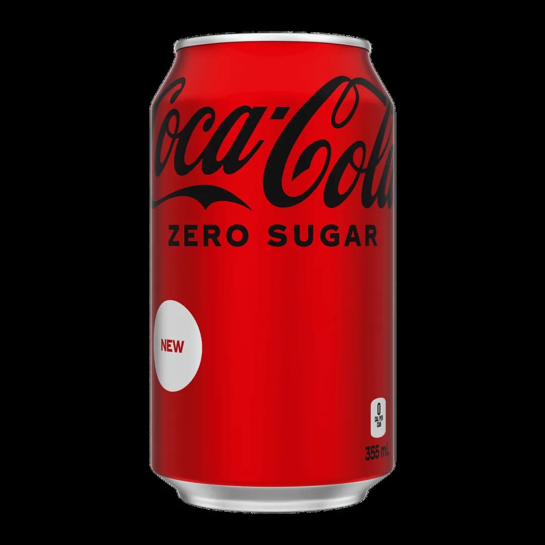 Coca Cola Zero can at Floré Café & Kitchen