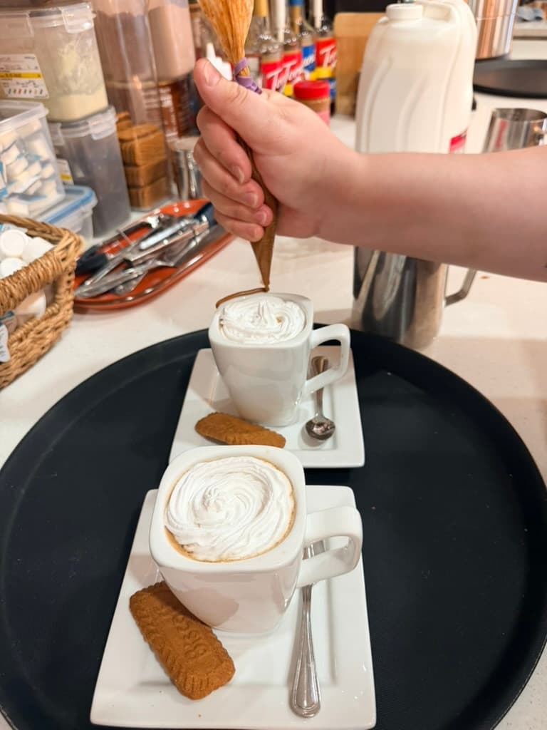 Café preparado na Floré